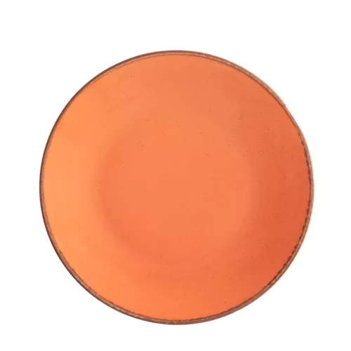 Тарелка Porland оранжевая подстановочная 28 см