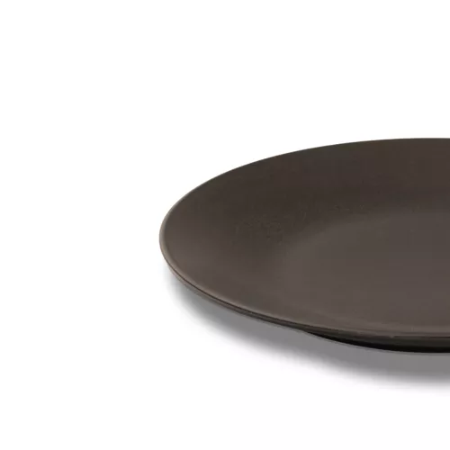 Тарелка Porland чёрная закусочная 24 см
