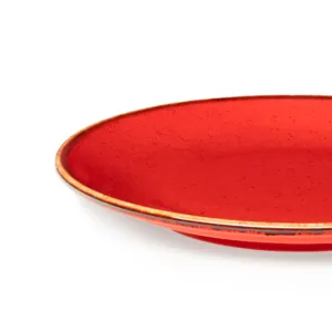 Тарелка Porland красная пирожковая 18 см