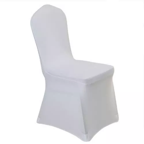 Чехол для стула белый (стрейч)