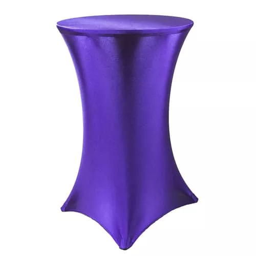 Чехол для коктейльного стола фиолетовый (обтягивающий - стрейч)