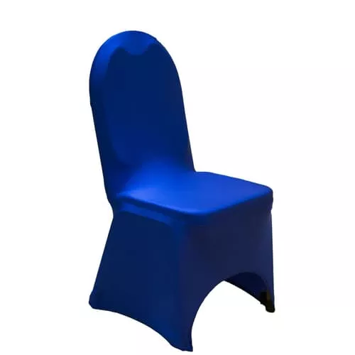 Чехол для стула синий (стрейч)