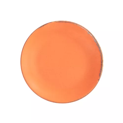 Тарелка Porland оранжевая закусочная 24 см